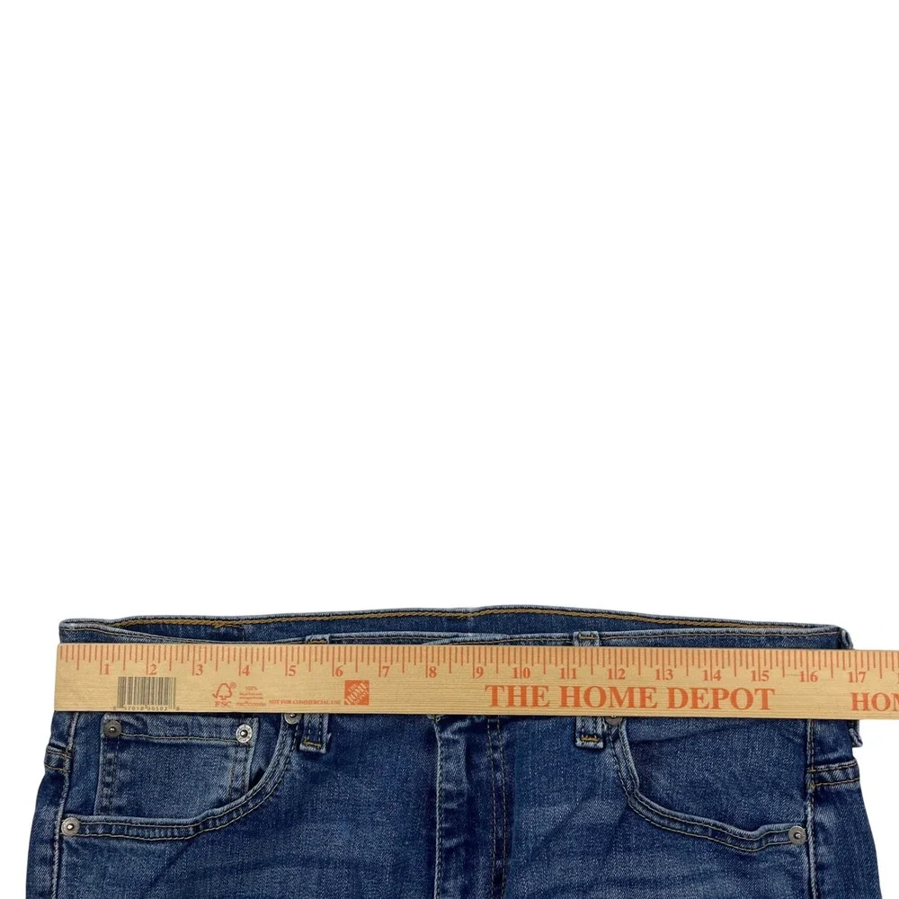 Levis 569 Loose Straight Fit Mens Jeans Blue Denim 33x30 Medium Wash